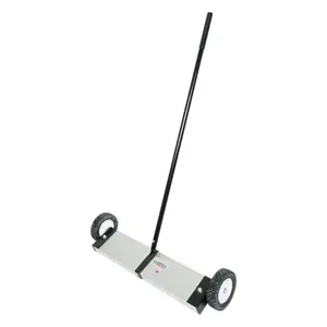 MASTER MAGNETICS MFSM24 Magnetic Floor Sweeper, 24 Inch Sweeping Width | CJ6NBG