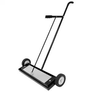 MASTER MAGNETICS MFSM24RX Magnetic Floor Sweeper With Release, 24 Inch Sweeping Width | CJ6NBM