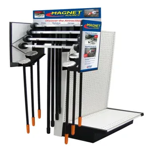 MASTER MAGNETICS PLTCOMBOMSK Sidekick Display With 6 Pickup Tools and 4 Mini Sweepers | CJ6MZG