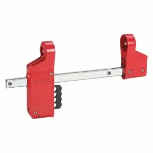 MASTER S3924 LOCK Blind Flange Lockout Device, 17 7/8 Inch Max Flange Width | CT2HHJ 48XM54