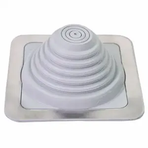 MASTER SQ301GA Roof Vent Pipe Flashing, Square Base, 8 X 8 Inch Base Size | CT2JDD 46E374