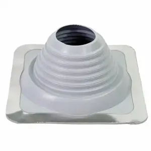 MASTER SQ501GA Roof Vent Pipe Flashing, Square Base, 11 X 11 Inch Base Size | CT2JDB 46E375