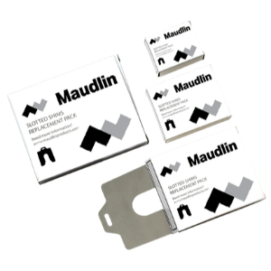 MAUDLIN PRODUCTS 316-MSA125-5 Slotted Shim Kit, 316 SS, MSA .125 x 2 x 2 Inch, PK 5 | CD8WBC