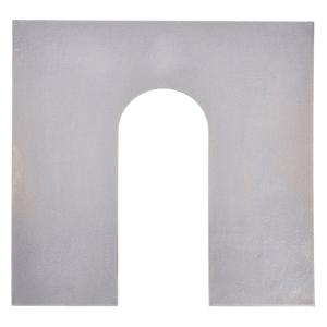 MAUDLIN PRODUCTS MSA125-5 Slotted Shim, Repalcement Pack, A .125 x 2 x 2 Inch, PK 5 | AC2YCH 2NZL3