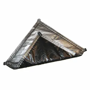 MAURITZON ITP-02-1420 Tarp, Heavy Duty, 14 x 20 ft Cut Size, 14 ft x 19 ft 6 Inch Finished Size, 0.127 mil Thick | CT2JMK 48NW58