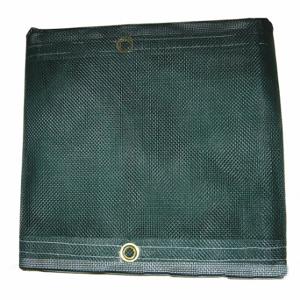MAURITZON MBT-12-03-2030 Mesh Tarp, Std Duty, 20 x 30 ft Cut Size, 19 ft 6 Inch x 19 ft 6 Inch Finished Size, Green | CT2JKP 48NV19