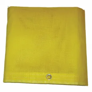 MAURITZON MBT-12-05-0608 Mesh Tarp, Std Duty, 6 x 8 ft Cut Size, 5 ft 8 Inch x 7 ft 8 Inch Finished Size | CT2JKR 48NV36