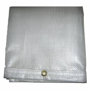 MAURITZON TTS-20000-1820 Tarp, Heavy Duty, 18 x 21 ft Cut Size, 17 ft 9 Inch x 19 ft 6 Inch Finished Size | CT2JML 48NW47