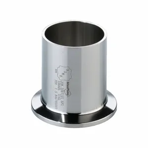 MAXCORE TEG14AM76MO.5-PO Clamp Ferrule, Polished UNS N08367 Stainless Steel, 123/125 Inch x 1/2 Inch Tube OD, 32 RA | CT2KAJ 792P06