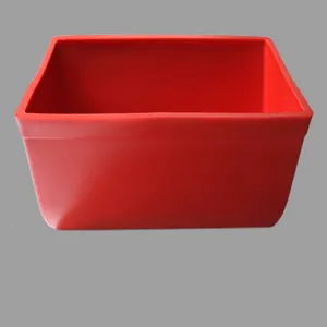 MAXI-LIFT HD11X5 P R Elevator Bucket, 11 1/4 Inch Length, 5 Inch Depth, Polyethylene, Red | CJ3WNZ