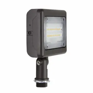 MAXLITE MSF15UW-50BKT Slim Flood Light, 630 Lm, 15 W Fixture Watt, 120 To 277V AC, Nema 7X7, 70W Mh/Hps, Led | CT2KNF 787MF0