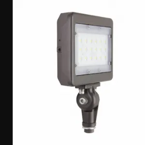 MAXLITE MSF29UW-50BKT Slim Flood Light, 3, 430 Lm, 29 W Fixture Watt, 120 To 277V AC, Nema 7X7, 100W Mh/Hps, Led | CT2KNE 787MF1