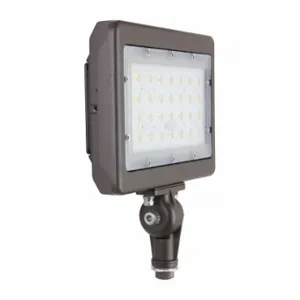 MAXLITE MSF50UW-50BKT 50w LED Floodlight, 1, 550 lm 3, 360 lm, 50 W Fixture Watt, 120 to 277VAC | CT2KLA 792RW0