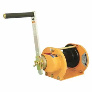 MAXPULL WINCHES GM-1-SI Hand W Inch, 220 lb 1st Layer Load Capacity, Spur, 11 W Inch Gear Ratio, Orange | CT2KPA 436R11