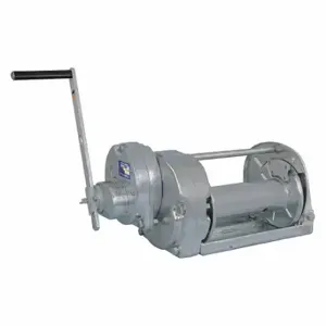 MAXPULL WINCHES GM-30-GS-SI Hand W Inch, 6600 lb 1st Layer Load Capacity, Spur, 35.1, 1 W Inch Gear Ratio, Silver | CT2KPJ 436R22