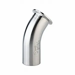 MAXPURE TE2KC6L.5-PM Elbow, 316L Stainless Steel, Orbital Weld X Clamp, 1/2 Inch X 1/2 Inch Tube Od, 32 Ra | CT2LDY 792PX3