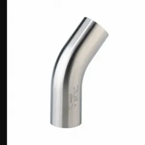 MAXPURE TE2KS6L4.0-PD Elbow, 316L Stainless Steel, Orbital Weld X Orbital Weld, 4 Inch X 4 Inch Tube Od | CT2LJD 792R18