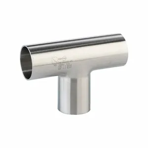 MAXPURE TE7WWW6L4.0-PL Tee, 316L Stainless Steel, Orbital Weld x Orbital Weld x Orbital Weld | CT2MHA 792LZ0