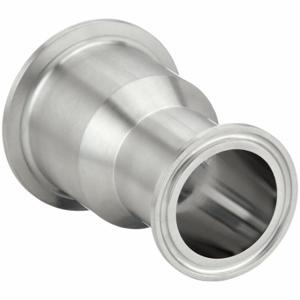 MAXPURE TEG31SCC6L1.5X1.0-PM Long Concentric Reducer, 316L Stainless Steel, Clamp x Clamp, 1 Inch x 1 1/2 Inch Tube OD | CT2LPP 792MP2