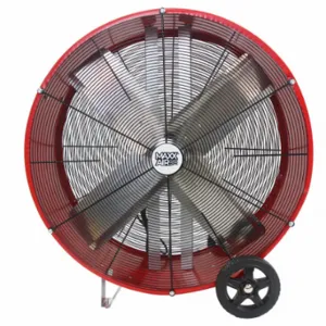 MAXX AIR BF36DD RED Direct Drive Drum Fan - 2 Speed 36In, Direct Drive Drum Fan - 2 Speed 36In | CT2MJK 43GL44