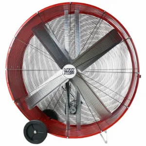 MAXX AIR BF48BDRED Belt drive drum fan - 2 Speed, 48in, Belt drive drum fan - 2 Speed, 48in | CT2MJF 43GL50