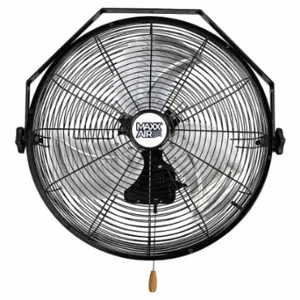 MAXX AIR HVWM18UPS Wall Mount Fan, 3 speed, 18 Inch, Wall Mount Fan, 3 speed, 18 in | CT2MJY 43GL26