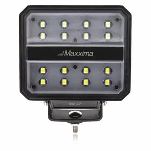 MAXXIMA MWL-62 Work Light, Square Shape, LED Lighting | CE9BNV 56FD94