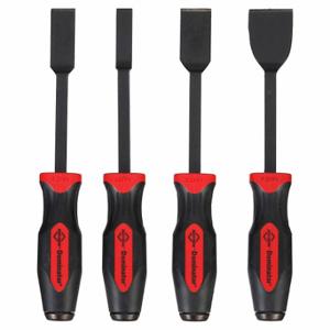 MAYHEW TOOLS 14082 Pro Carbon-Schaber-Set, 1/2 Zoll/3/4 Zoll/1 Zoll/1 1/4 Zoll Klingenbreite, Chrom-Vanadium-Stahl | CT2MKL 54XR55