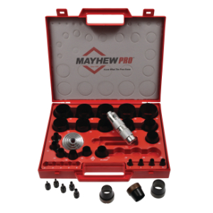 MAYHEW TOOLS 66006 Hollow Punch Set, Metric Alloy, 31 Pieces | AB7WDE 24D585