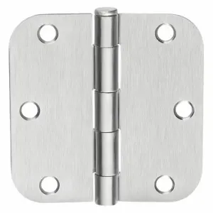 MCKINNEY 3½x3½ 1458 26D Butt Hinge, 3 Holes per Leaf, 1 1/4 Inch Door Leaf Width, 180 Deg Range of Motion, Rounded | CT2MKY 443L94