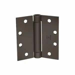 MCKINNEY 4-1/2X4-1/2 10B 1502 Hinge, Bronze, Dark Bronze, Square, 4 Holes per Leaf, Screw-On | CT2MNQ 56HK37