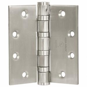 MCKINNEY 4 1/2X4 1/2 T4A338632DNRP Hinge, Stainless Steel, Stainless Steel, Square, 4 Holes per Leaf | CT2MNU 56HL22
