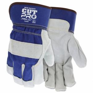 MCR SAFETY 1400HXL Glove, Cut Resistant Leather Palm, XL, PK 12 | CT2PYN 377TY2