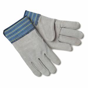 MCR SAFETY 1417XXL Leather Gloves, Size 2XL, Cowhide, Premium, Glove, Full Finger, Safety Cuff, 12 PK | CT2UPA 26K018