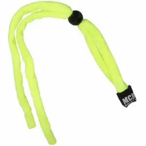 MCR SAFETY 220HY Eyewear Retainer, High Visibility Yellow, 28 Inch Length, Acrylic | CT2PUB 460X62