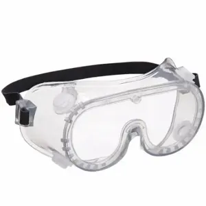 MCR SAFETY 2230RB Safety Goggles, Uncoated, Ansi Dust/Splash Rating D3/D4, Indirect, Clear, Polycarbonate | CT2TNJ 26G932