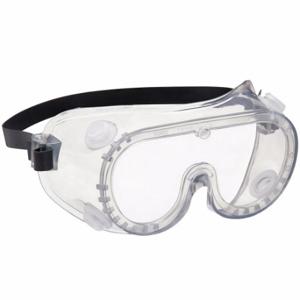 MCR SAFETY 2235RB Protective Goggles, Anti-Fog, Ansi Dust/Splash Rating D3/D4, Indirect, Clear, Clear | CT2TDK 26H007