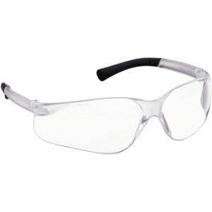 MCR SAFETY 26G909 Safety Glasses, Uncoated, No Foam Lining, Wraparound Frame, Frameless, Clear | CT2TKX