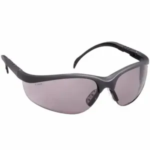 MCR SAFETY 26H035 Safety Glasses, Anti-Fog /Anti-Scratch, No Foam Lining, Wraparound Frame, Half-Frame | CT2TFG