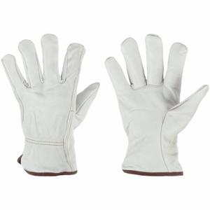 MCR SAFETY 3250S Leather Gloves, Size S, Premium, Drivers Glove, Cowhide, Straight Thumb, Fleece, 12 PK | CT2CGU 26K676