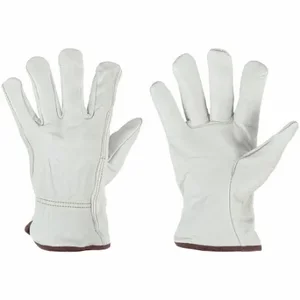 MCR SAFETY 3250S Leather Gloves, Size S, Premium, Drivers Glove, Cowhide, Straight Thumb, Fleece, 12 PK | CT2CGU 26K676