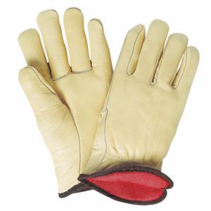 MCR SAFETY 3260M Leather Gloves, Size M, Premium, Drivers Glove, Cowhide, Straight Thumb, Foam, 12 PK | CT2CGK 26K790