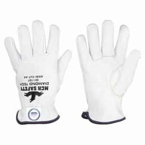 MCR SAFETY 3611DTXL Leather Gloves, Size XL, Drivers Glove, Goatskin, Premium, ANSI Cut Level A4, 1 Pair | CT2REQ 491R52