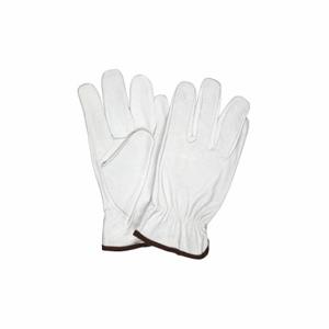 MCR SAFETY 3613DPXL Leather Gloves, Size XL, Keystone Thumb, 12 PK | CT2UPJ 198W43