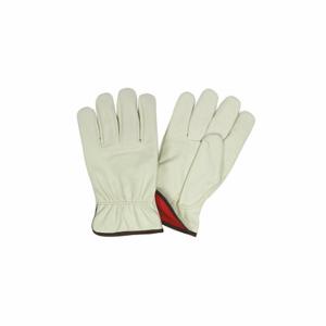 MCR SAFETY 3750S Leather Gloves, Size S, Premium, Drivers Glove, Synthetic Leather, Keystone Thumb, 12 PK | CT2CGW 26K424