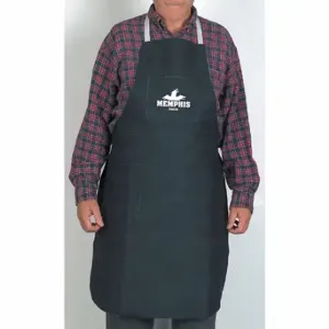 MCR SAFETY 39836 Apron, Bib Apron, 36 Inch Length, Blue, Ties, 27 Inch Wd | CT2MQZ 26H285