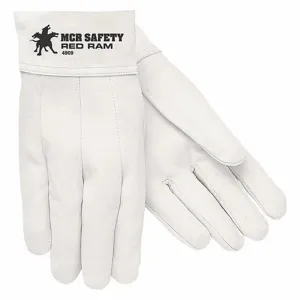 MCR SAFETY 4908 Welding Gloves, MIG, TIG, S/7, PK 12, Straight Thumb, Straight Cuff, Premium | CT2TXW 26K517