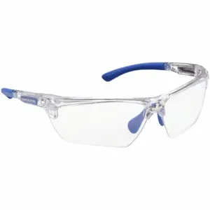 MCR SAFETY 55KY35 Safety Glasses, Anti-Fog /Anti-Scratch, No Foam Lining, Traditional Frame, Half-Frame | CT2TEZ