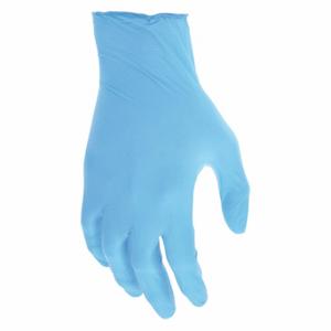 MCR SAFETY 60011M Disposable Gloves, Food-Grade/Gen Purpose, M, 3 Mil, Powder-Free, Nitrile, 100 PK | CT2QCE 26K606