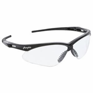 MCR SAFETY 61LA76 Safety Glasses, Anti-Fog, No Foam Lining, Wraparound Frame, Half-Frame | CT2TMV